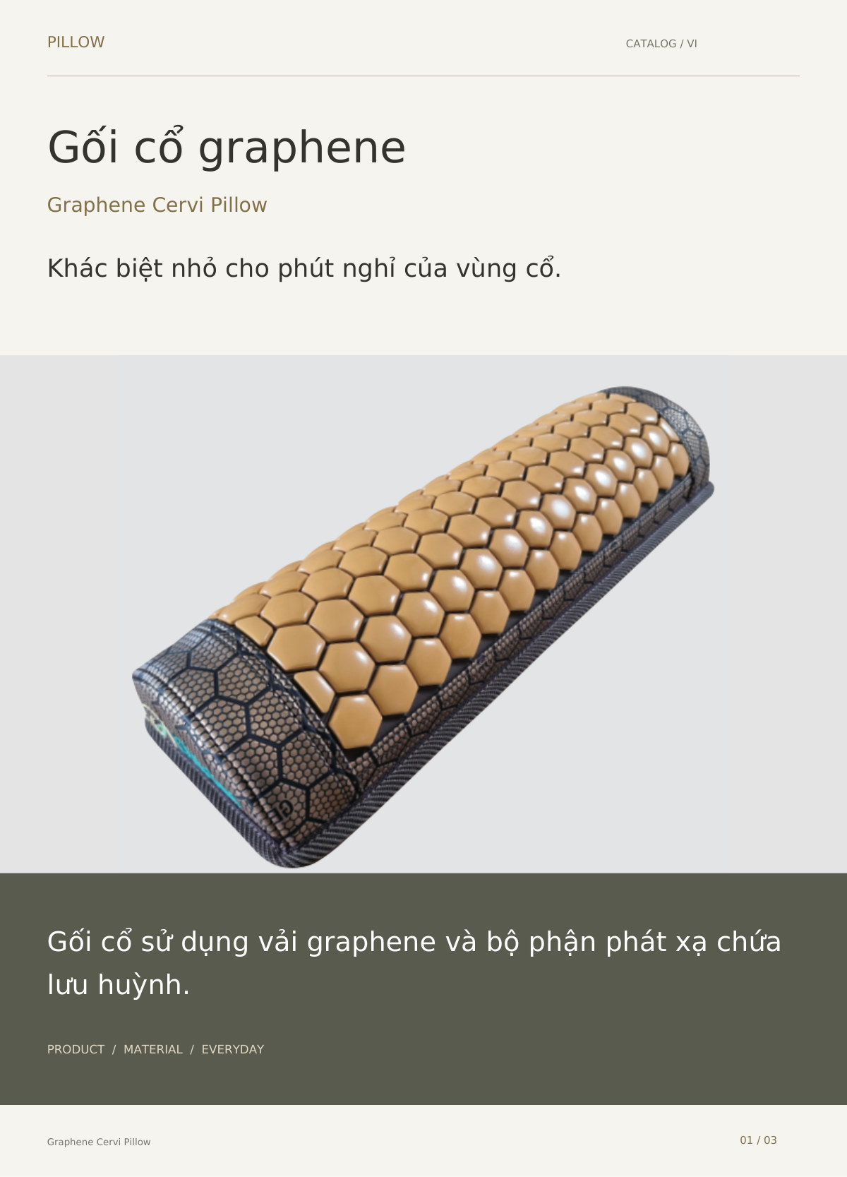 Graphene Cervi Pillow